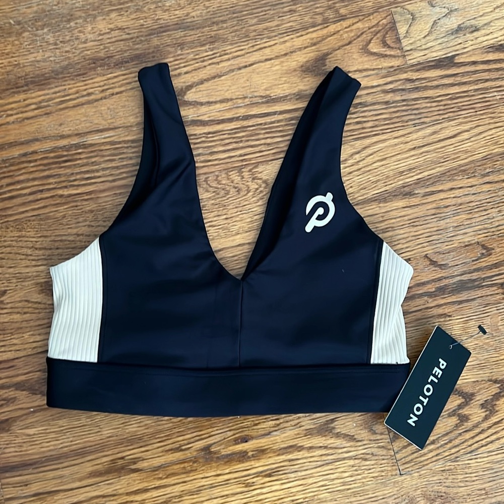Peloton Show Up Colorblock V Bra S